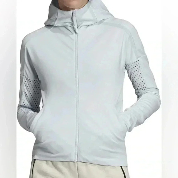 adidas Women's Z.N.E. Fast Release Mesh Hoodie - Picture 1 of 9